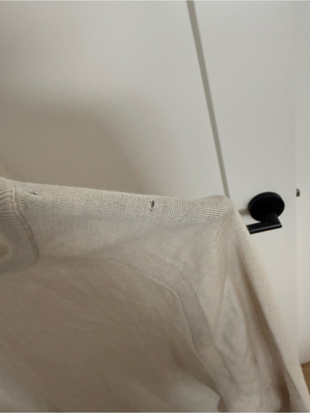 Express Men's Crewneck Sweater in Light Beige - Picture 3 of 3